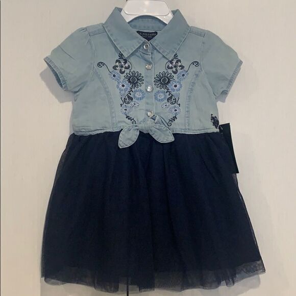 💤Last deal 💤Polo jeans tutu dress 👗 - Picture 1 of 8